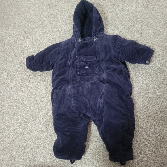 Tommy Hilfiger Baby Bunting Cozy Snow Suit / Jacket Size 6-12 Months - Picture 1 of 6